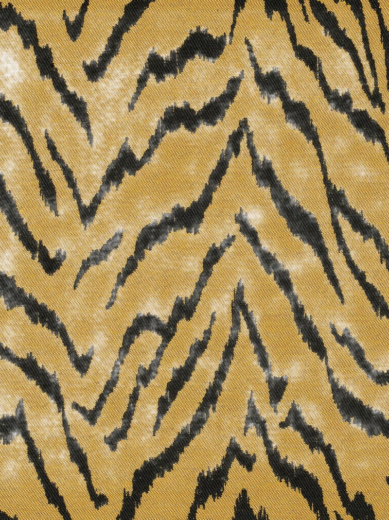 Rideau à Oeillets Tigre Jaune - Kiabi