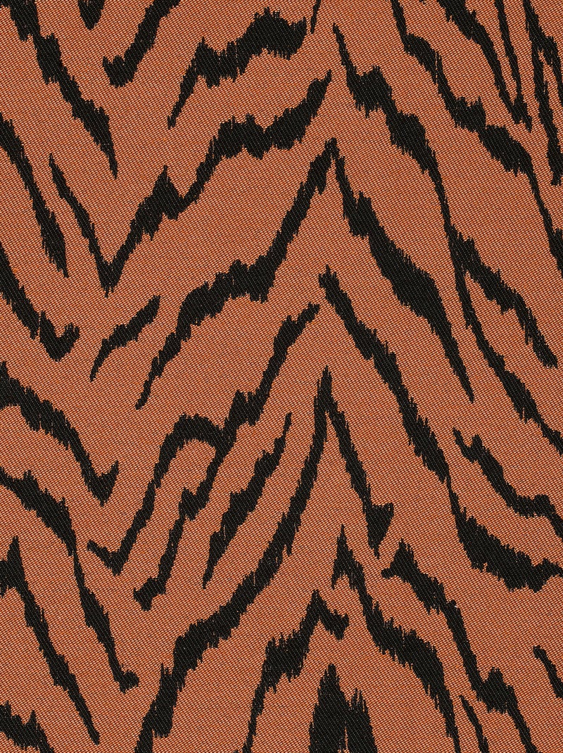 Rideau à Oeillets Tigre Terracotta - Kiabi