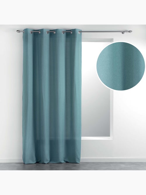 Rideau à Œillets – Tissé Uni – Méliane - Kiabi