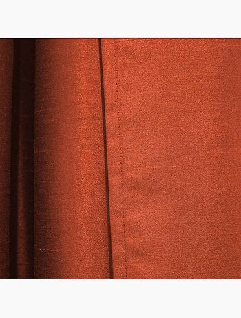 Rideau a oeillets tissu Shantung Shana