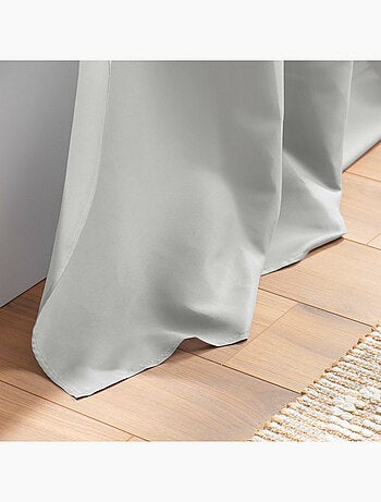 Rideau à oeillets uni