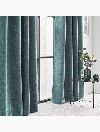 Rideau à œillets – Velours à relief Verra