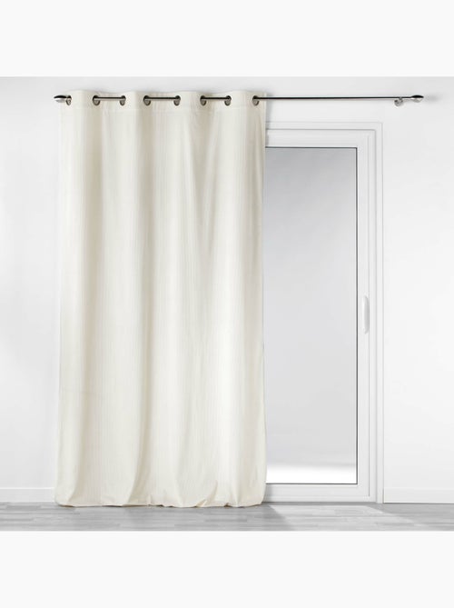 Rideau à Œillets Velours Côtelé Tendance - Kiabi Rideau à Œillets Velours Côtelé Tendance - Kiabi