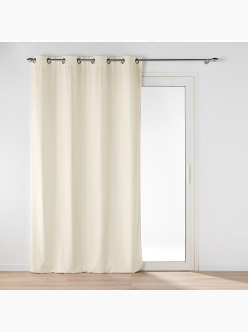 Rideau à Œillets – Velours Uni – Novana - Kiabi