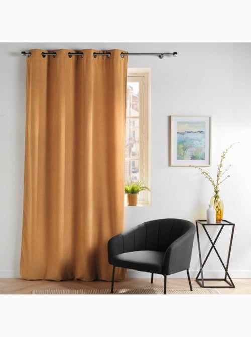 Rideau à Œillets – Velours Uni – Novana - Kiabi