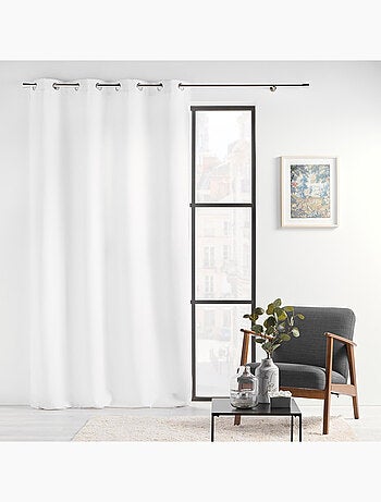 Rideau à œillets – Velours à relief Verra