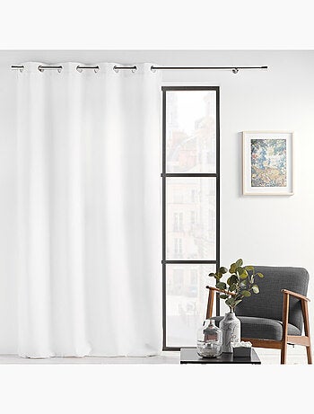 Rideau à œillets – Velours à relief Verra