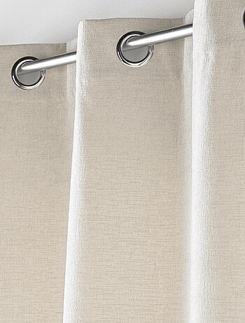 Rideau à œillets – Velours à relief Verra