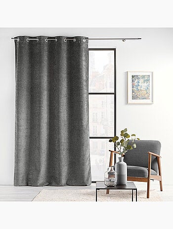 Rideau à Oeillets Verra Velours en relief