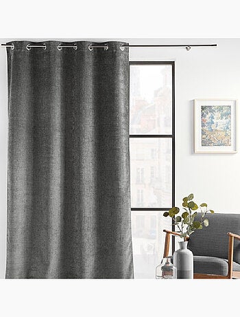 Rideau à Oeillets Verra Velours en relief