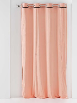 Rideau a oeillets voile coton lave Collection Lanette