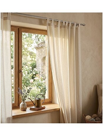 Rideau à passants Collection Uni