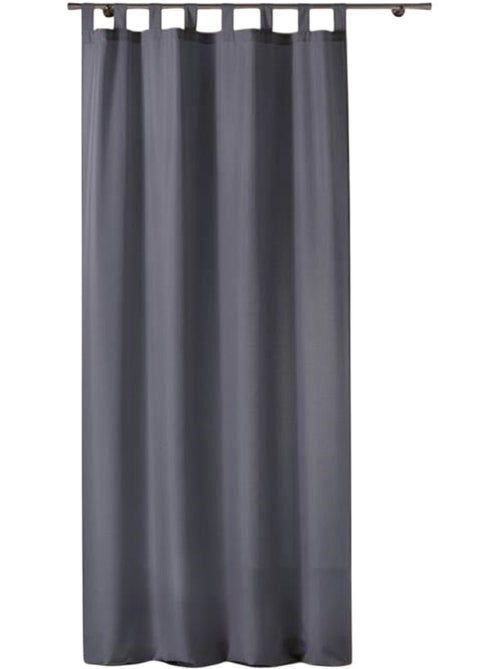 Rideau a passants polyester uni punchy - Kiabi Rideau a passants polyester uni punchy - Kiabi