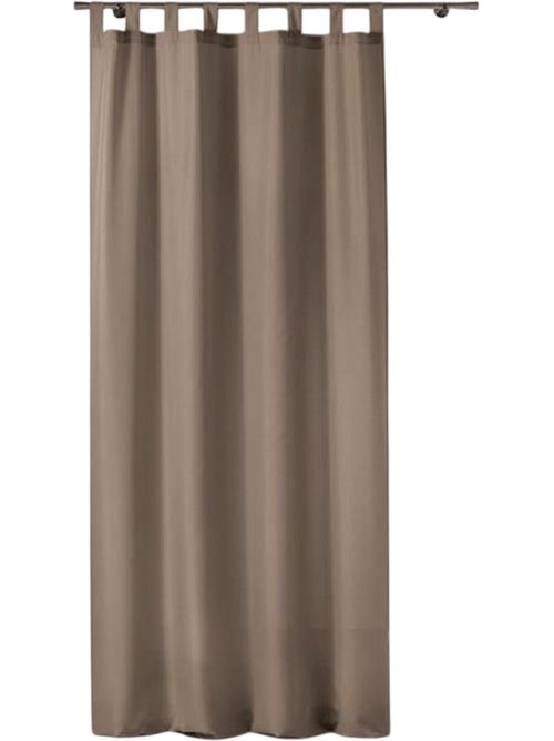 Rideau a passants polyester uni punchy - Kiabi Rideau a passants polyester uni punchy - Kiabi