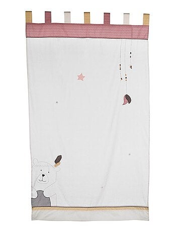 Rideau à pattes en coton - SAUTHON