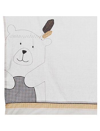 Rideau à pattes en coton - SAUTHON