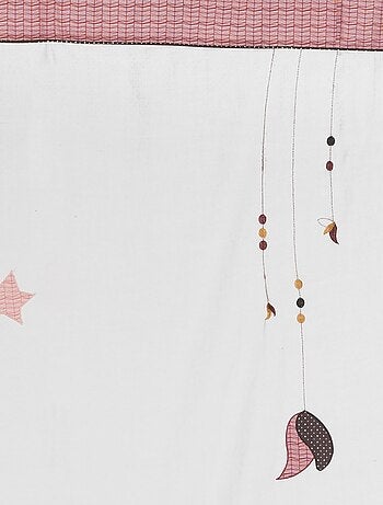 Rideau à pattes en coton - SAUTHON