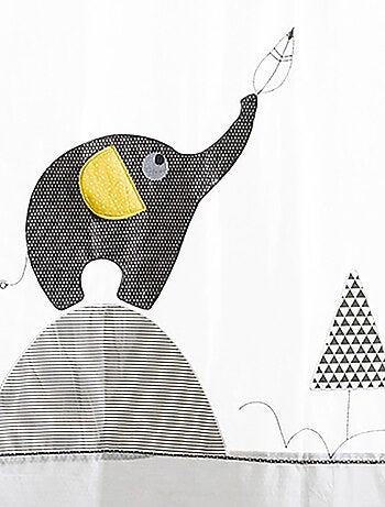 Rideau à pattes en coton - SAUTHON