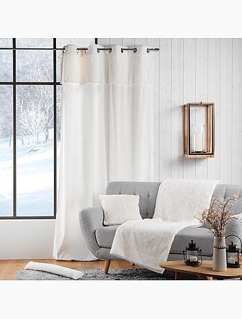 Rideau a poils doux collection Caresses