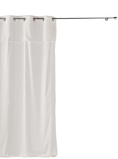 Rideau a poils doux collection Caresses - Kiabi