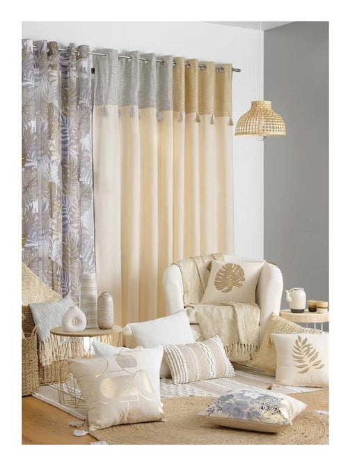 Rideau à pompons Sultan - Kiabi