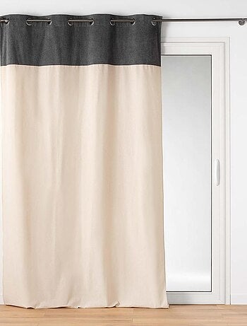 Rideau à top bouclette