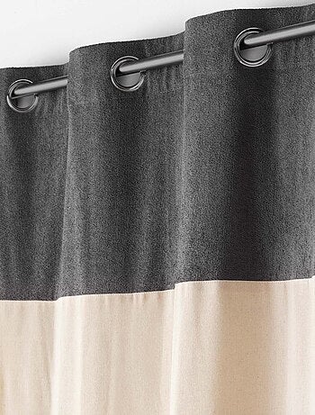 Rideau à top bouclette