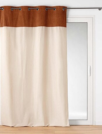 Rideau à top bouclette