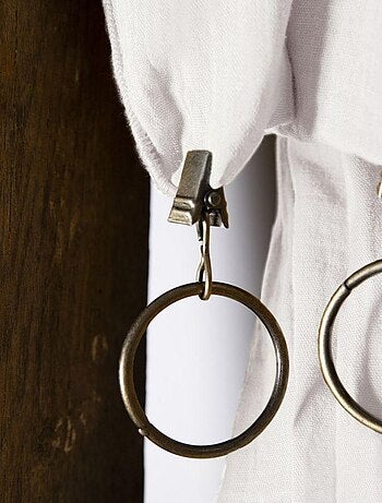 Rideau ajustable 140x300 en double Gaze de coton