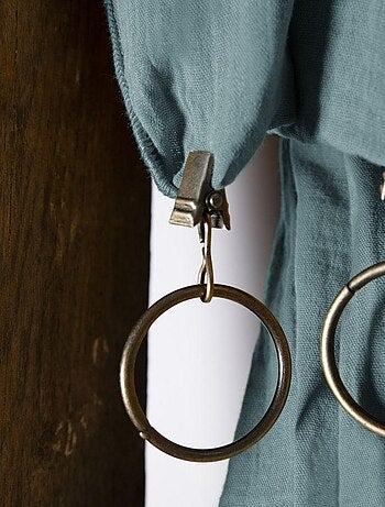 Rideau ajustable 140x300 en double Gaze de coton