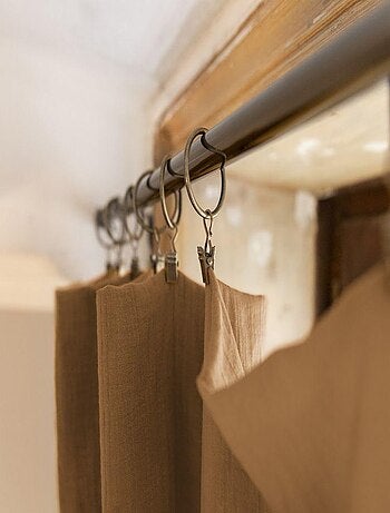 Rideau ajustable 140x300 en double Gaze de coton