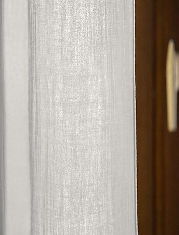 Rideau ajustable 140x300 en double Gaze de coton