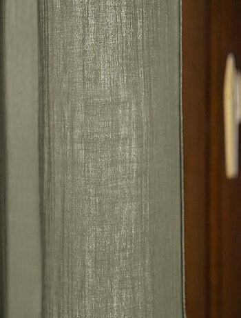 Rideau ajustable 140x300 en double Gaze de coton