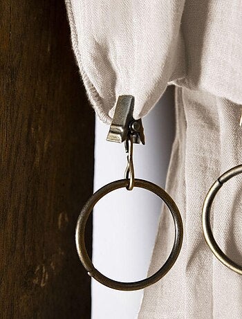 Rideau ajustable 140x300 en double Gaze de coton