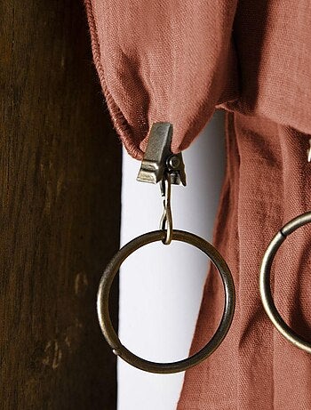 Rideau ajustable 140x300 en double Gaze de coton