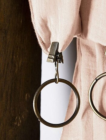 Rideau ajustable 140x300 en double Gaze de coton