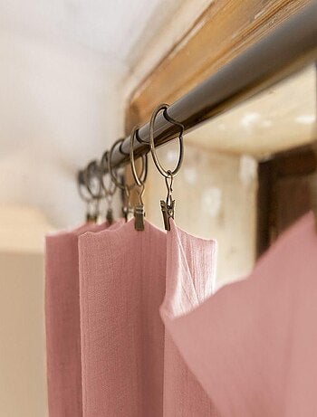 Rideau ajustable 140x300 en double Gaze de coton