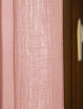 Rideau ajustable 140x300 en double Gaze de coton