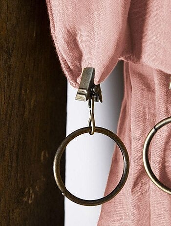 Rideau ajustable 140x300 en double Gaze de coton