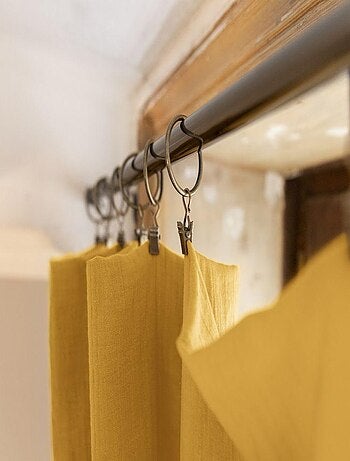 Rideau ajustable 140x300 en double Gaze de coton