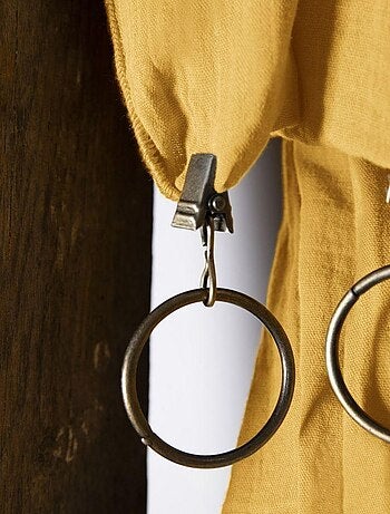 Rideau ajustable 140x300 en double Gaze de coton