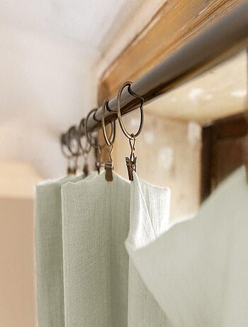 Rideau ajustable 140x300 en double Gaze de coton