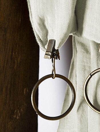 Rideau ajustable 140x300 en double Gaze de coton