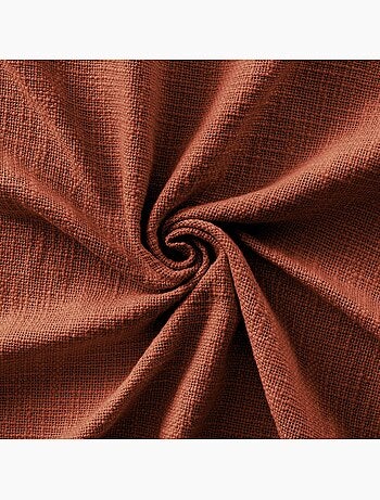Rideau ajustable + 8 anneaux pince Sixtine