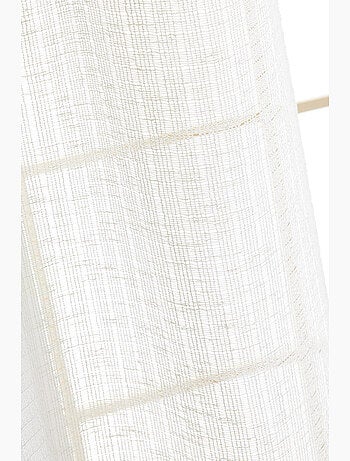 Rideau ajustable freya – 8 anneaux pince – 160 g/m²
