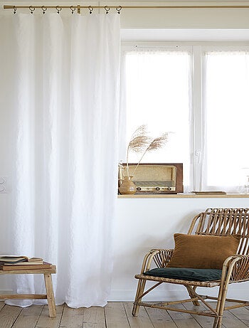 Rideau ajustable lin - Terre de Nuit