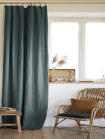 Rideau ajustable lin - Terre de Nuit