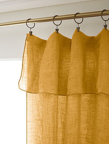 Rideau ajustable lin - Terre de Nuit