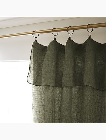 Rideau ajustable lin - Terre de Nuit