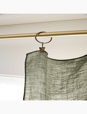 Rideau ajustable lin - Terre de Nuit